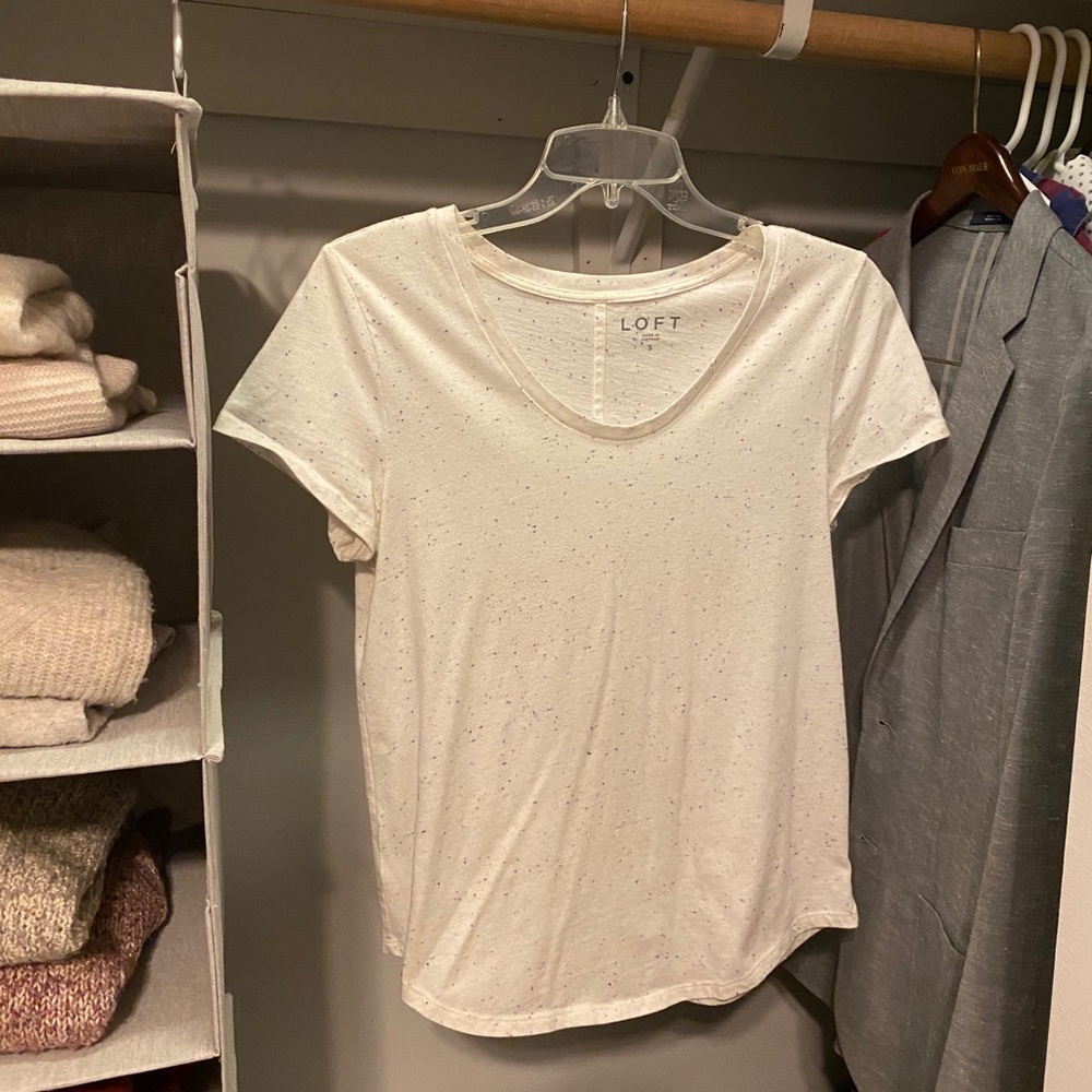 LOFT Speckled T-Shirt